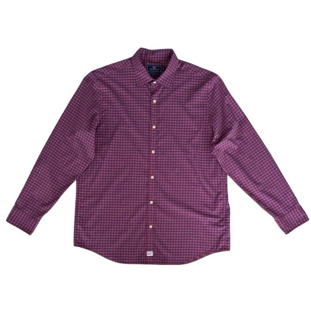 Vineyard Vines Men’s Performance Slim Fit Cooper Shirt Size Large